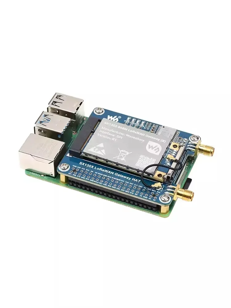 TLF Raspberry Pi LoRaWAN Module SX1302/1303 Gateway Module Expansion Board 868M/915M
TLF Raspberry Pi LoRaWAN Module SX1302/1303 Gateway Module Expansion Board 868M/915M