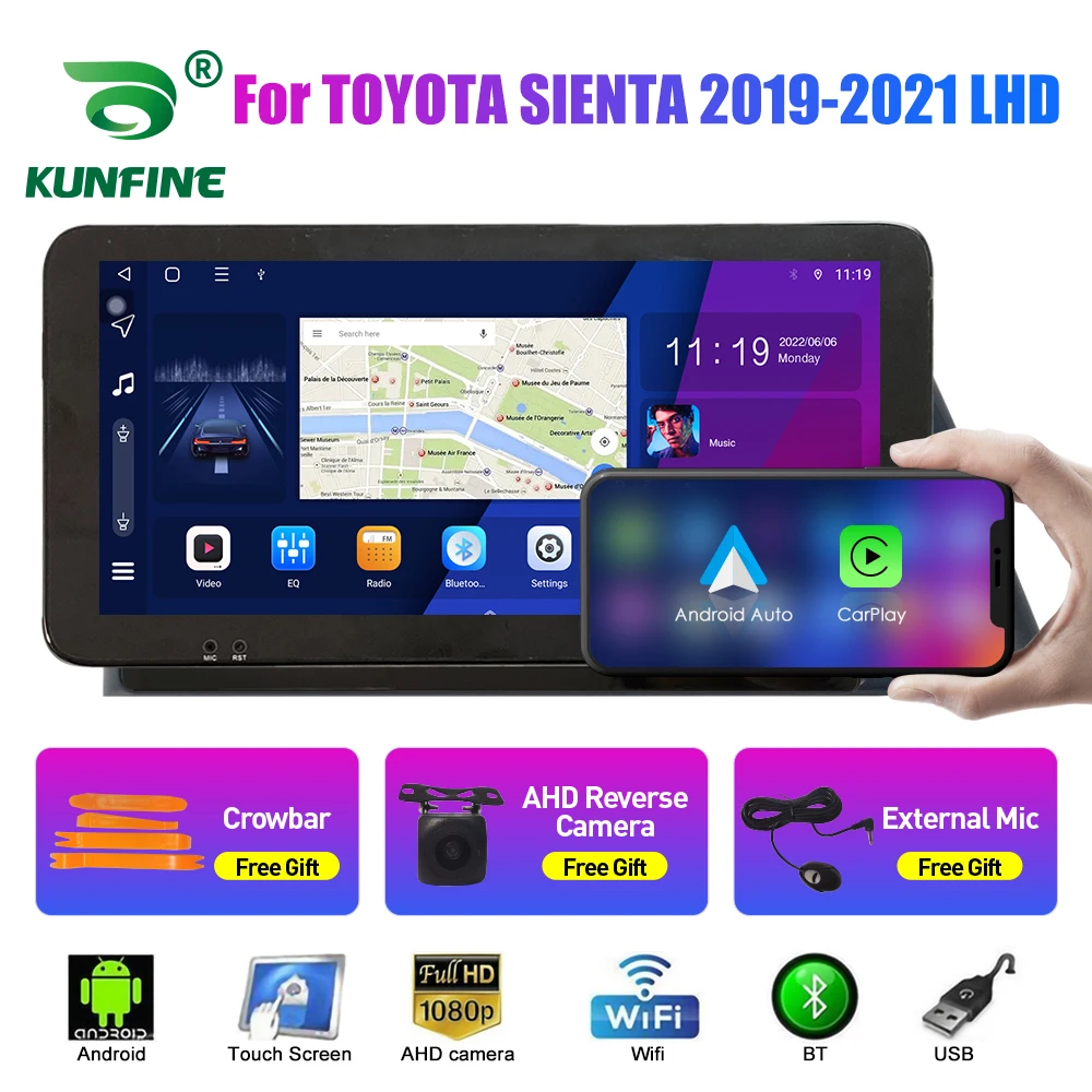 10.33 Inch Car Radio For TOYOTA SIENTA 2019-2021 LHD 2Din Android Car Stereo DVD GPS Navigation Player QLED Screen Carplay
10.33 Inch Car Radio For TOYOTA SIENTA 2019-2021 LHD 2Din Android Car Stereo DVD GPS Navigation Player QLED Screen Carplay