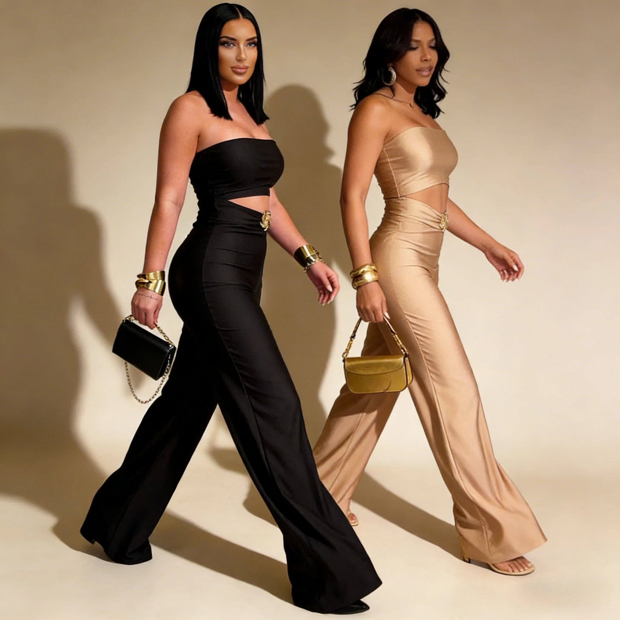 Европейско-американский модный женский летний новый облегающий эластичный повседневный комбинезон, дышащий, для ежедневной носки, уличный стиль
Европейско-американский модный женский летний новый облегающий эластичный повседневный комбинезон, дышащий, для ежедневной носки, уличный стиль