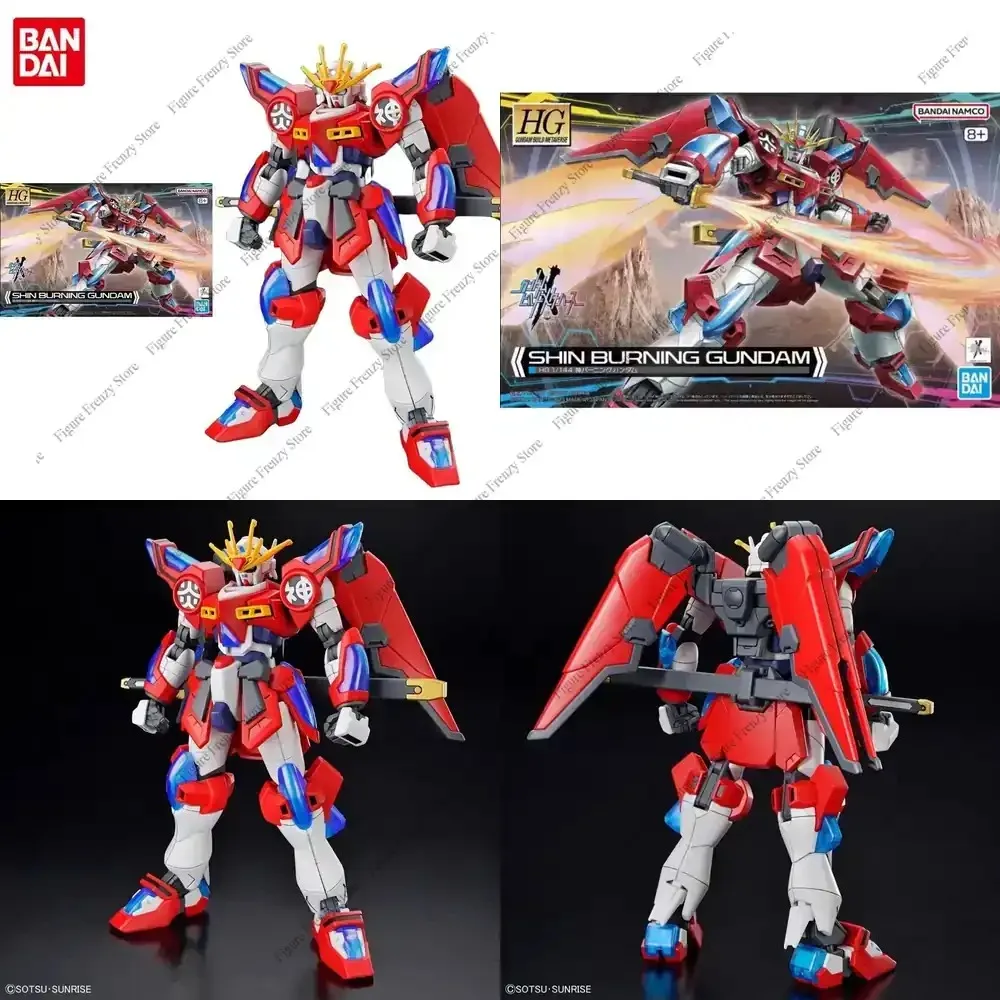 Special Offer Bandai Original Gundam Model Kit Anime Figure HG 1/144 SHIN BURNING GUNDAM Action Figure Toy Collectible Gift
Special Offer Bandai Original Gundam Model Kit Anime Figure HG 1/144 SHIN BURNING GUNDAM Action Figure Toy Collectible Gift