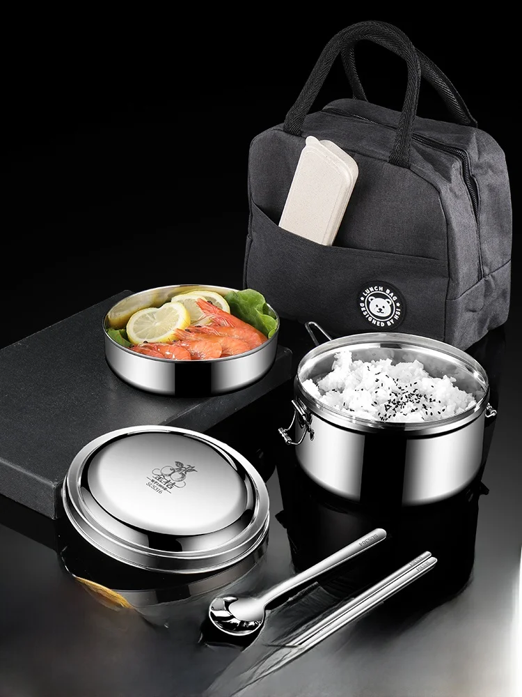 Большой ланч-бокс из нержавеющей стали на 36 унций, контейнер для еды в китайском стиле для офисных работников и студентов с отдельными отделениями...
Большой ланч-бокс из нержавеющей стали на 36 унций, контейнер для еды в китайском стиле для офисных работников и студентов с отдельными отделениями...