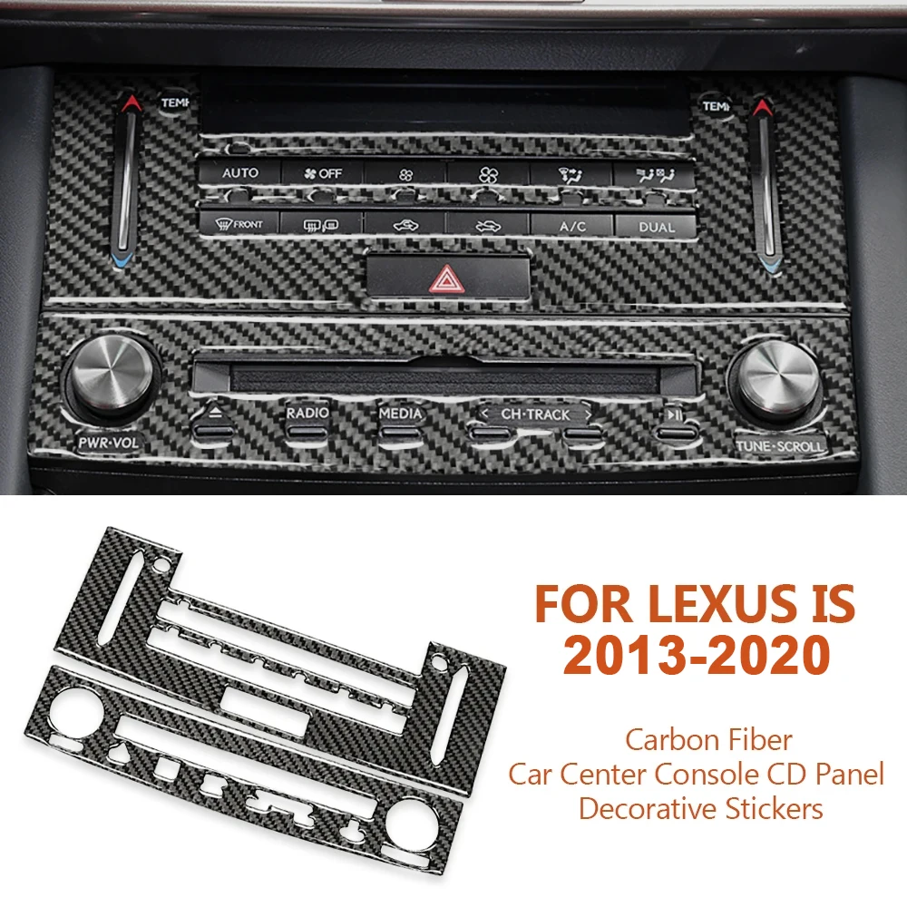 For Lexus IS IS250 2013-2020 Carbon Fiber Car Center Console CD Navigation Panel Decorative Stickers Auto Accesorioss Vehículos
For Lexus IS IS250 2013-2020 Carbon Fiber Car Center Console CD Navigation Panel Decorative Stickers Auto Accesorioss Vehículos