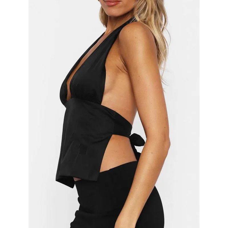 Backless Vest Tops Women's Back Tank Tops Cross-Border Fashionable Ladies' Vest Tops without Chest Pad Other Material...
Backless Vest Tops Women's Back Tank Tops Cross-Border Fashionable Ladies' Vest Tops without Chest Pad Other Material...