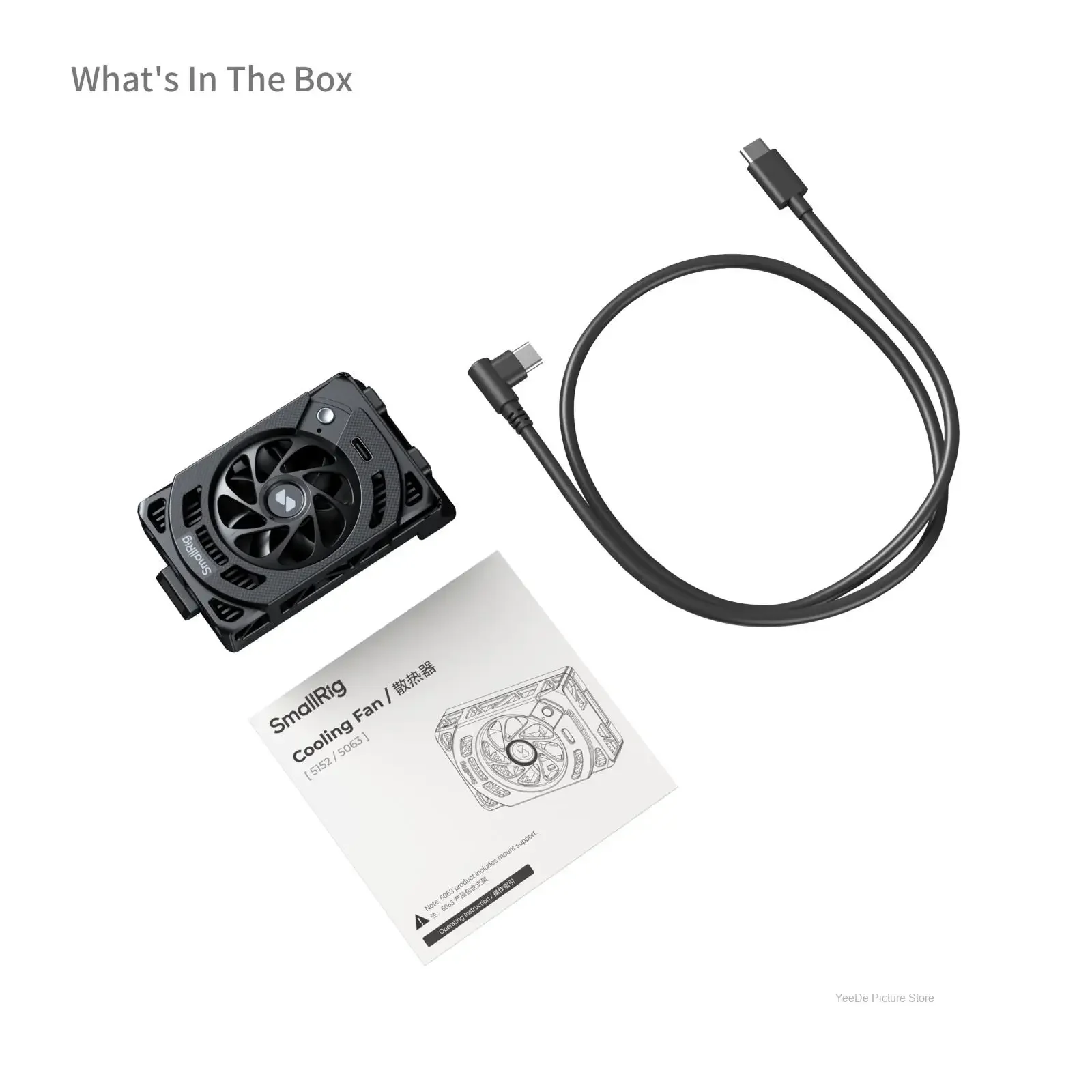 Охлаждающий вентилятор SmallRig для Canon EOS R5 Mark II и R5 5063 для Sony A6700 FX30 FX3 ZV-E1 ZV-E10 ZV-E10 II A7M4 A7C2 5152
Охлаждающий вентилятор SmallRig для Canon EOS R5 Mark II и R5 5063 для Sony A6700 FX30 FX3 ZV-E1 ZV-E10 ZV-E10 II A7M4 A7C2 5152