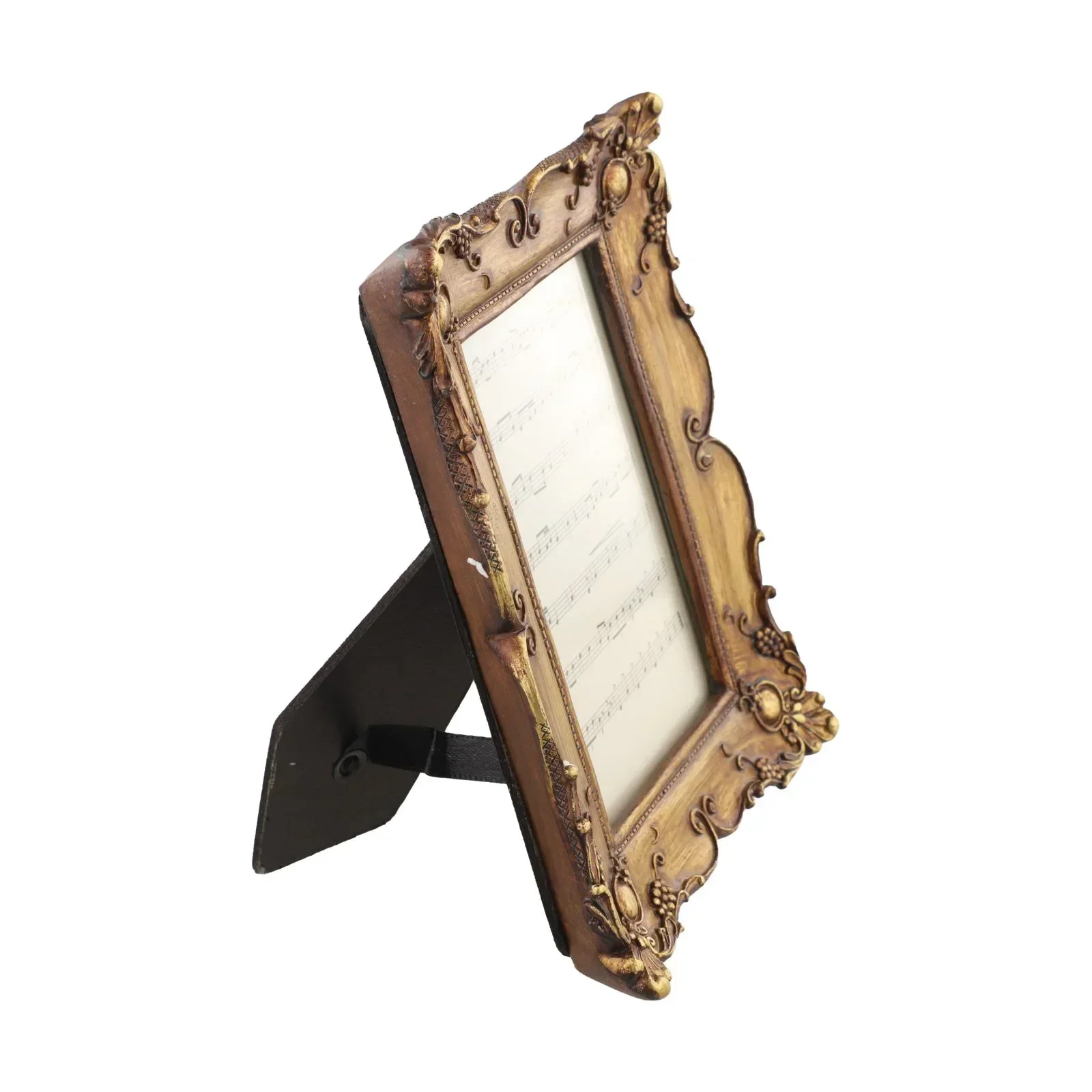 Tabletop Decor Photo Frame Featuring Elegant Vintage Design in Gold Finish Resin Construction for Long Lasting Use
Tabletop Decor Photo Frame Featuring Elegant Vintage Design in Gold Finish Resin Construction for Long Lasting Use