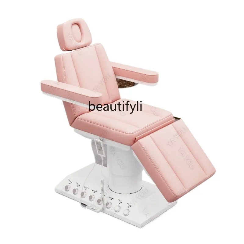 Electric beauty bed, special medical beauty micro-facial treatment embroidery bed for beauty salons
Electric beauty bed, special medical beauty micro-facial treatment embroidery bed for beauty salons