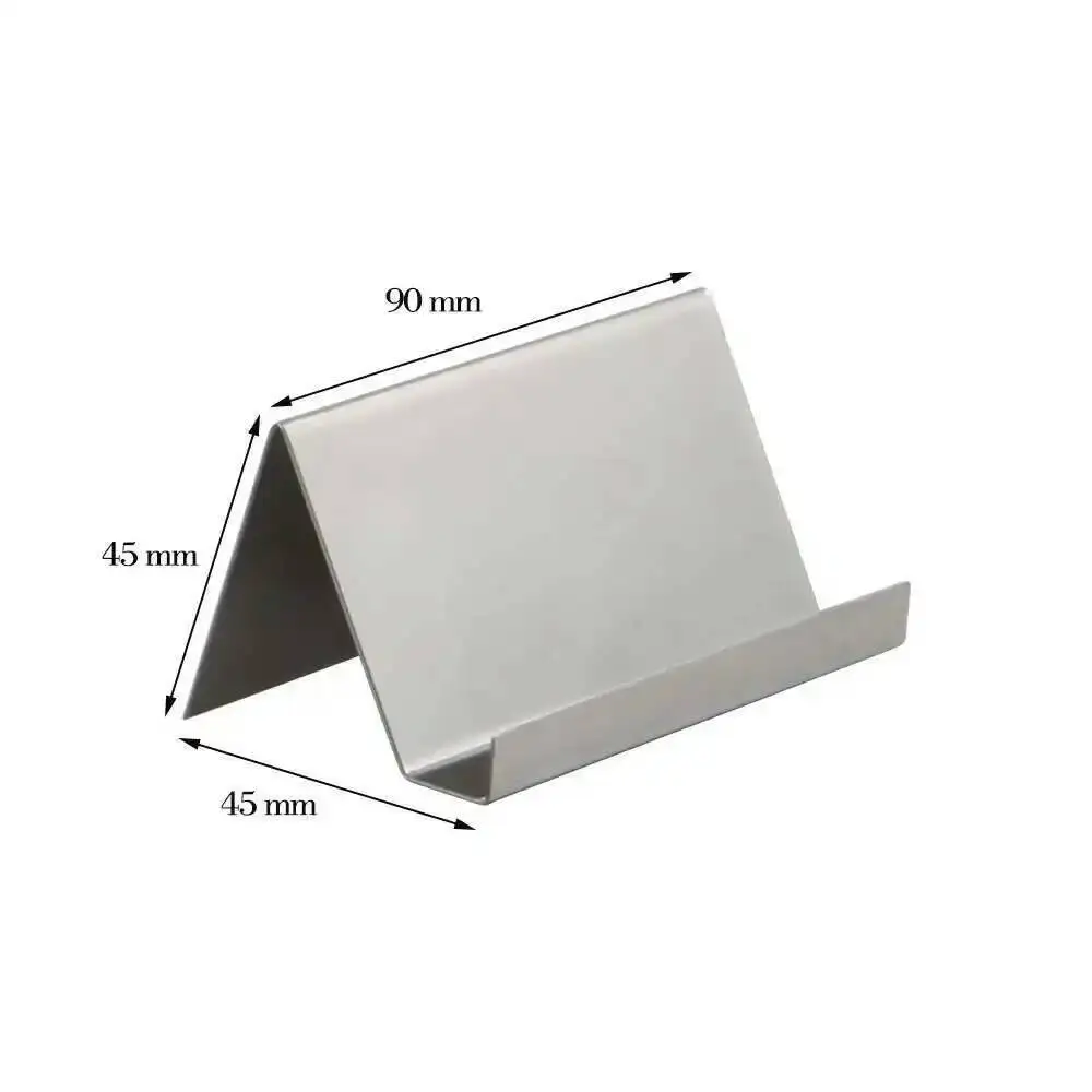 10PCS Boutique Stainless Steel Multicolored Metal Business Name Card Holder Stand Wallet Purse Display Rack
10PCS Boutique Stainless Steel Multicolored Metal Business Name Card Holder Stand Wallet Purse Display Rack