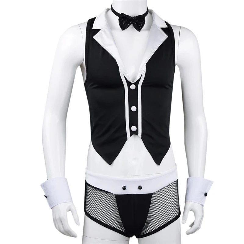 Men's Sexy Lingerie Suit Costume Nightclub Uniform -Men Maid Cosplay Erotic Costume
Men's Sexy Lingerie Suit Costume Nightclub Uniform -Men Maid Cosplay Erotic Costume