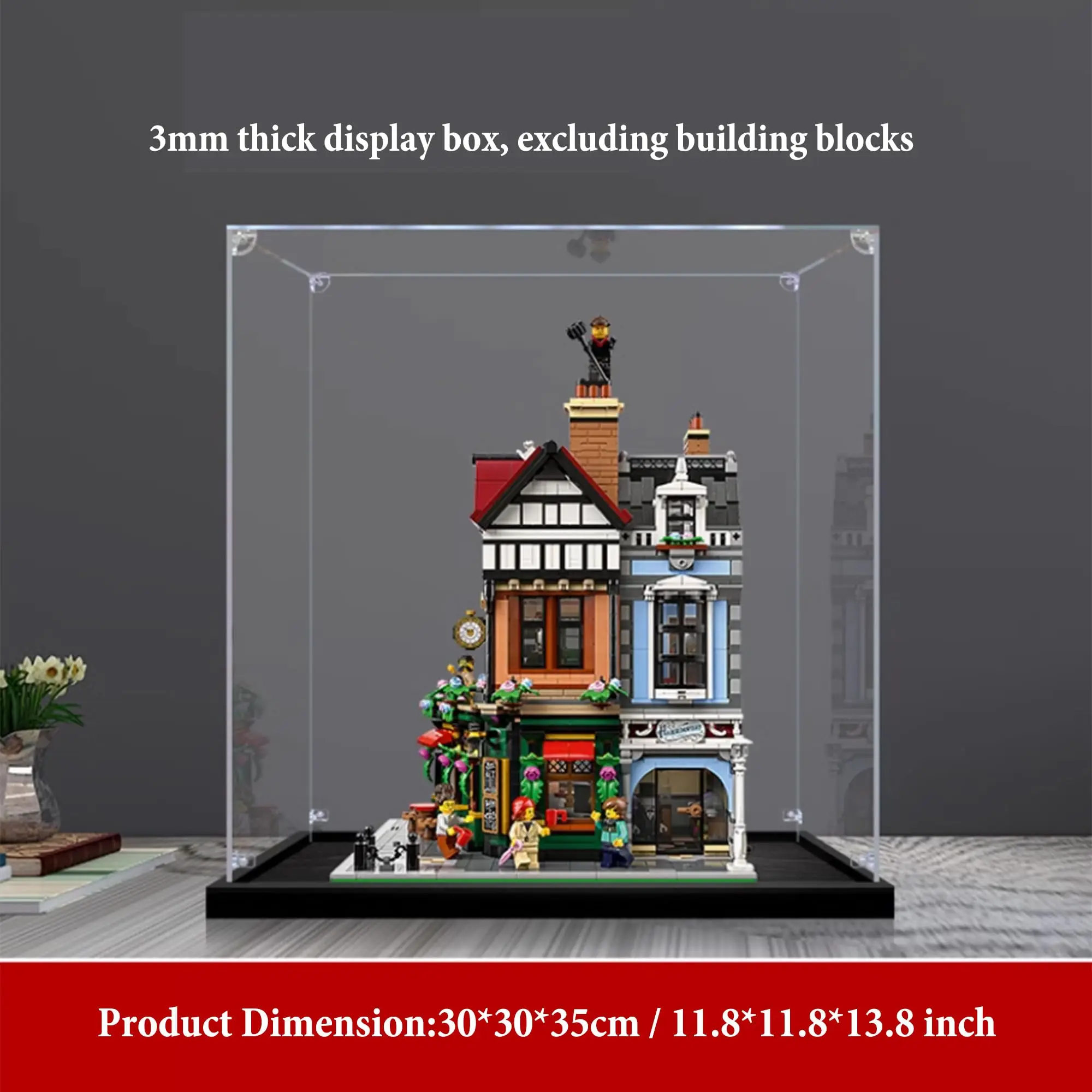 Acrylic Display Box for Lego 10350 Retro British Street Corner Building Set,Display Case,Dust-Proof Display Box-Only Display Cas
Acrylic Display Box for Lego 10350 Retro British Street Corner Building Set,Display Case,Dust-Proof Display Box-Only Display Cas