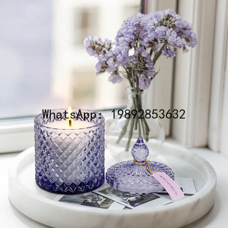 LZ Premium Sense Aromatherapy Candle Gift Box Souvenir Soybean Wax Glass Cross-border Fragrance Candle Ornament
LZ Premium Sense Aromatherapy Candle Gift Box Souvenir Soybean Wax Glass Cross-border Fragrance Candle Ornament