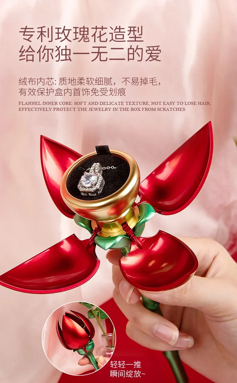2024 Newest Design Red Pink Pose Shape Jewelry Box for Women Jewel Storage Ring Necklace Birthday Gift Engagement Rings Case
2024 Newest Design Red Pink Pose Shape Jewelry Box for Women Jewel Storage Ring Necklace Birthday Gift Engagement Rings Case