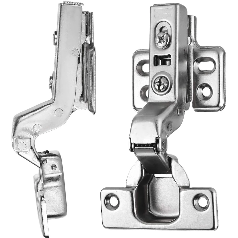 2pcs Standard Cabinet Hinge Fit for Frameless Cabine Stainless Steel European Inset Soft Closing Four-Hole Mounting Plate Hinges
2pcs Standard Cabinet Hinge Fit for Frameless Cabine Stainless Steel European Inset Soft Closing Four-Hole Mounting Plate Hinges