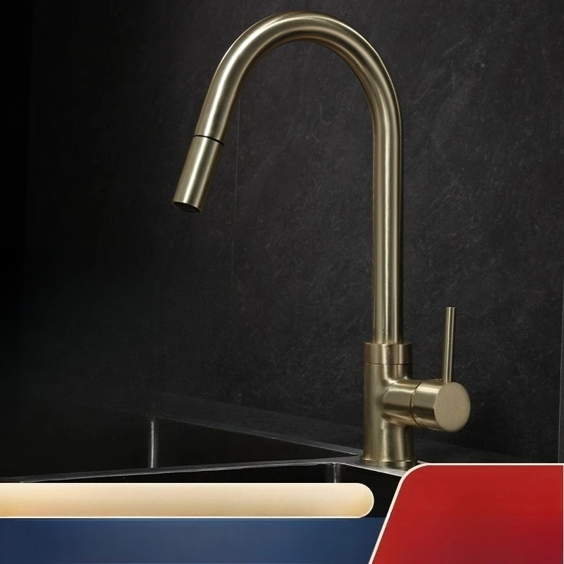 Античный медный выдвижной кухонный смеситель, бытовая раковина для овощей, вращающийся смеситель для горячей и холодной воды двойного назначения с защитой от брызг 
Античный медный выдвижной кухонный смеситель, бытовая раковина для овощей, вращающийся смеситель для горячей и холодной воды двойного назначения с защитой от брызг