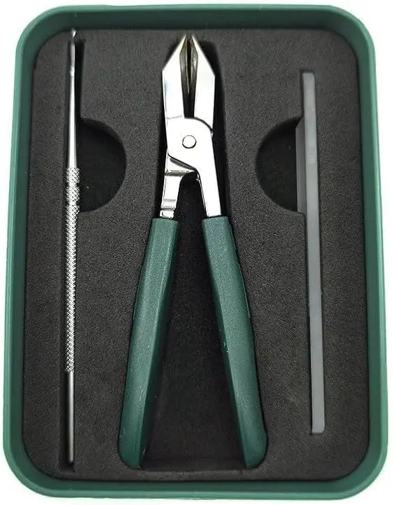 Eagle Beak Beveled Nails Clippers, 3-Piece Sets of Wide Jaw Opening Anti-Splash Slanted Nail Clipper, Oblique Ingrown Toenails Clipper (Green)
Eagle Beak Beveled Nails Clippers, 3-Piece Sets of Wide Jaw Opening Anti-Splash Slanted Nail Clipper, Oblique Ingrown Toenails Clipper (Green)