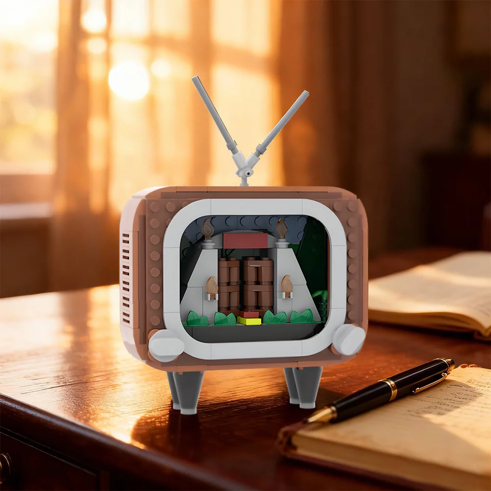 MOC Dinosaur Anime Gates TV Scene Building Block Model Classic Television Miniature Design Brick Toy Adult Gift
MOC Dinosaur Anime Gates TV Scene Building Block Model Classic Television Miniature Design Brick Toy Adult Gift