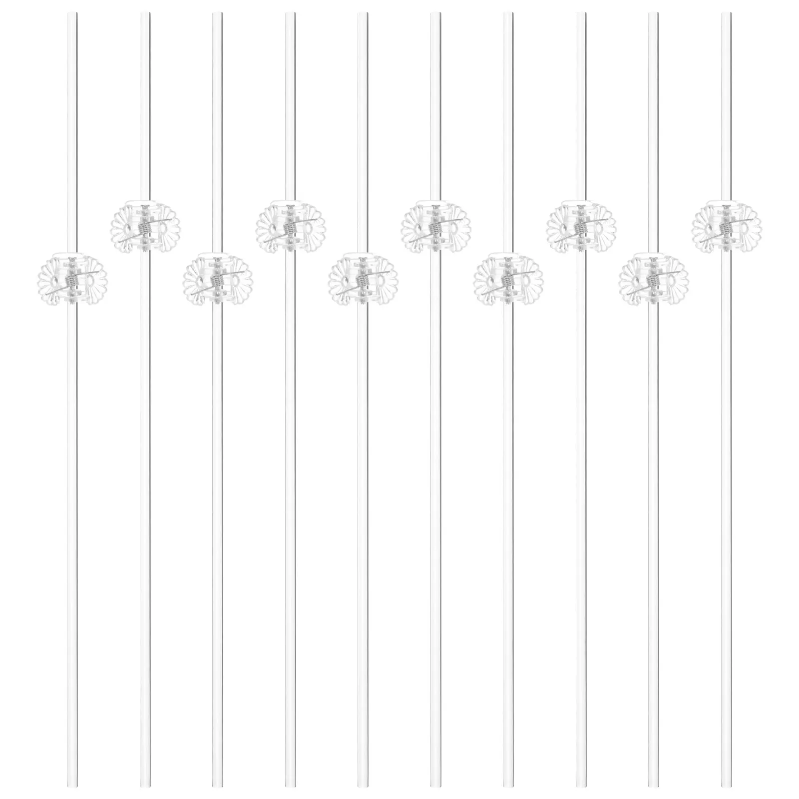1Set Acrylic Plant Stakes Transparent Garden Support Stakes for Vines Climbing Plants Indoor Outdoor Potted Plants Stem Support
1Set Acrylic Plant Stakes Transparent Garden Support Stakes for Vines Climbing Plants Indoor Outdoor Potted Plants Stem Support