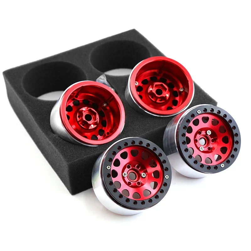 4Pcs Metal 2.2 Inch Beadlock Wheel Hubs Upgrade Parts for 1/10 RC Crawler Axial SCX10 Wraith Capra RR10 RBX10 Traxxas TRX4 D90
4Pcs Metal 2.2 Inch Beadlock Wheel Hubs Upgrade Parts for 1/10 RC Crawler Axial SCX10 Wraith Capra RR10 RBX10 Traxxas TRX4 D90