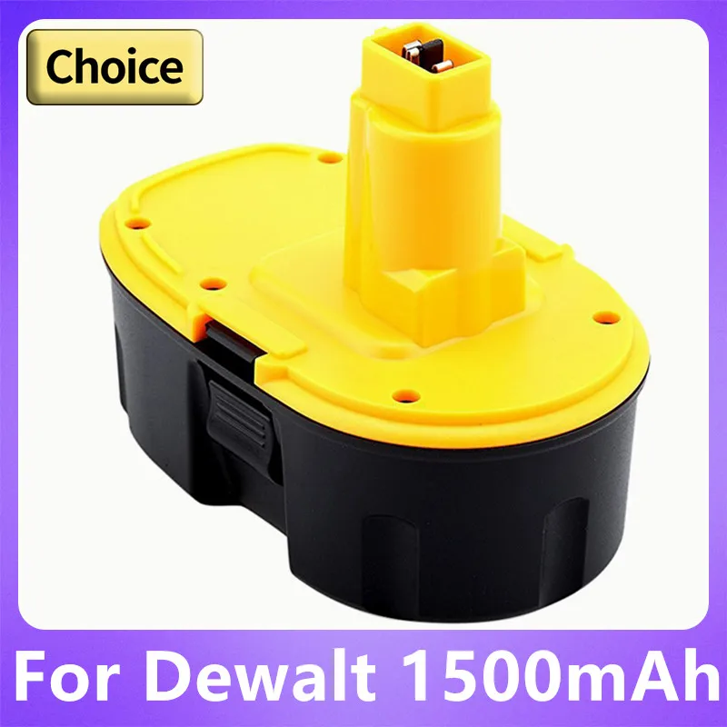 Перезаряжаемая батарея 18 в 1500 мАч для электроинструментов Dewalt DC9096 DW9096 DE9039 DE9095 DW9098
Перезаряжаемая батарея 18 в 1500 мАч для электроинструментов Dewalt DC9096 DW9096 DE9039 DE9095 DW9098