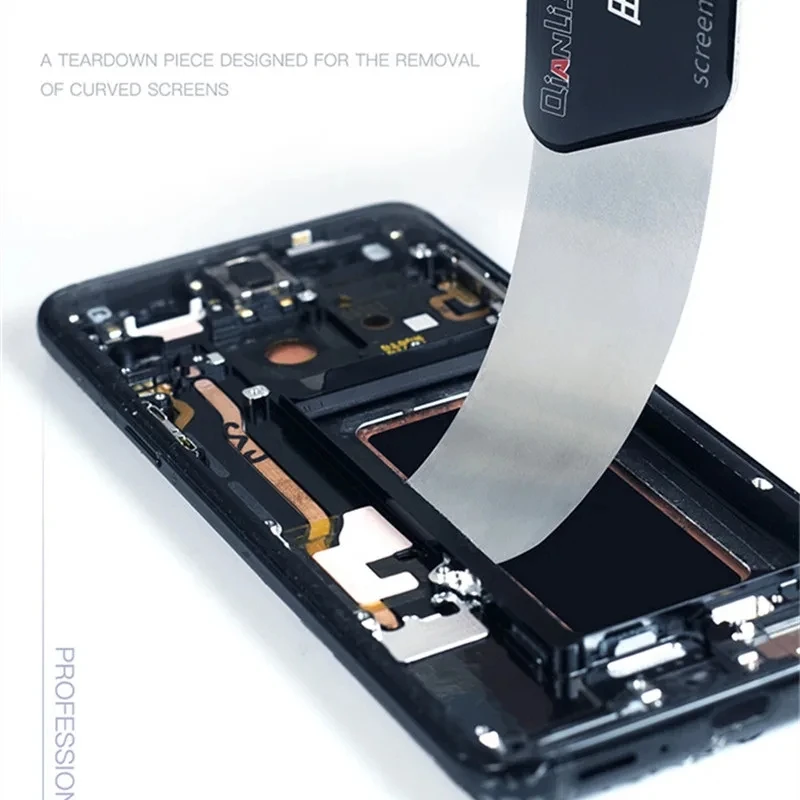 QIANLI Phone Curved Screen Opening Card Ultra Thin Stainless Steel Disassemble Spudger Pry Opening Card Steel Metal
QIANLI Phone Curved Screen Opening Card Ultra Thin Stainless Steel Disassemble Spudger Pry Opening Card Steel Metal