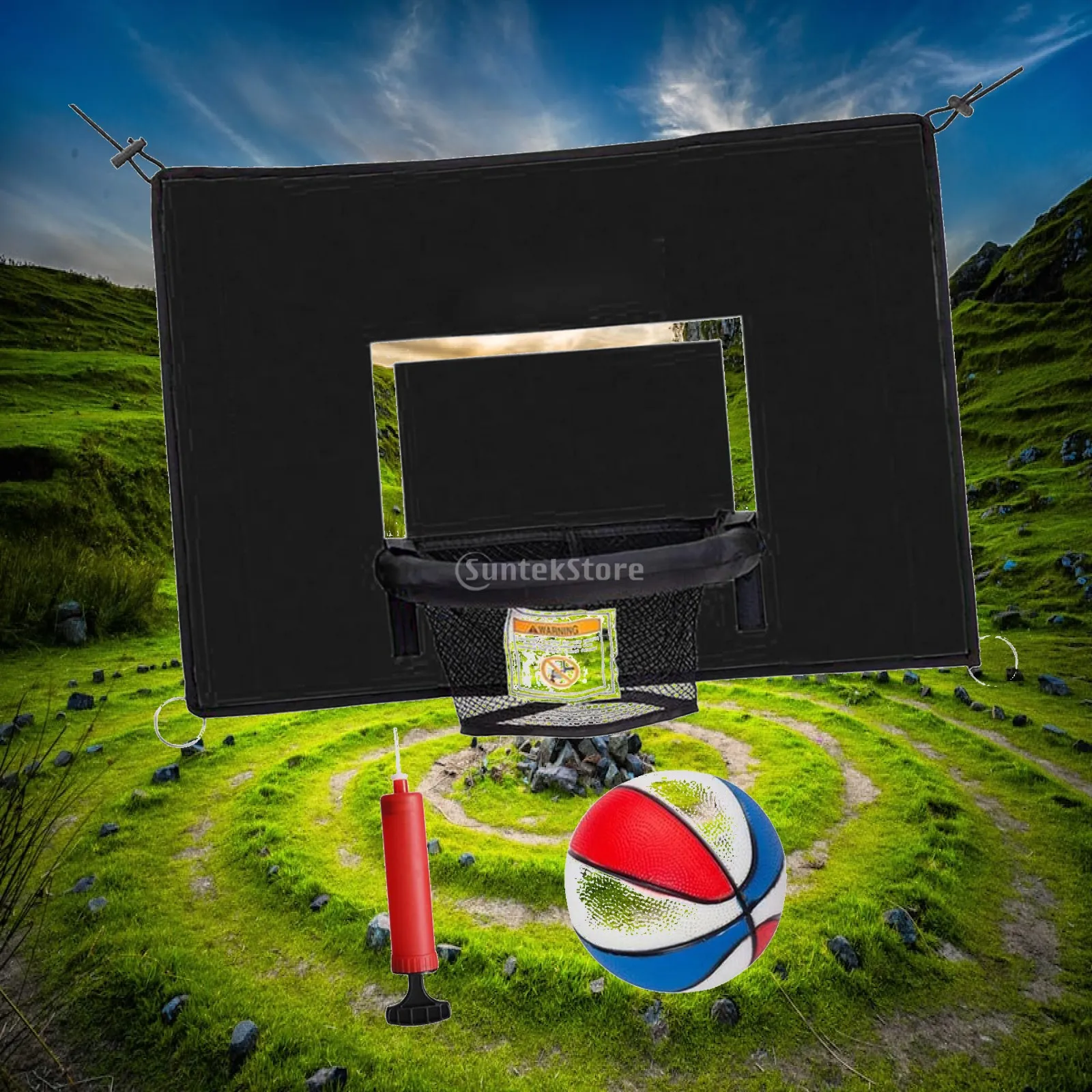 Trampoline Basketball Hoop Backyard Basketball Goal Game Replacement Trims
Trampoline Basketball Hoop Backyard Basketball Goal Game Replacement Trims