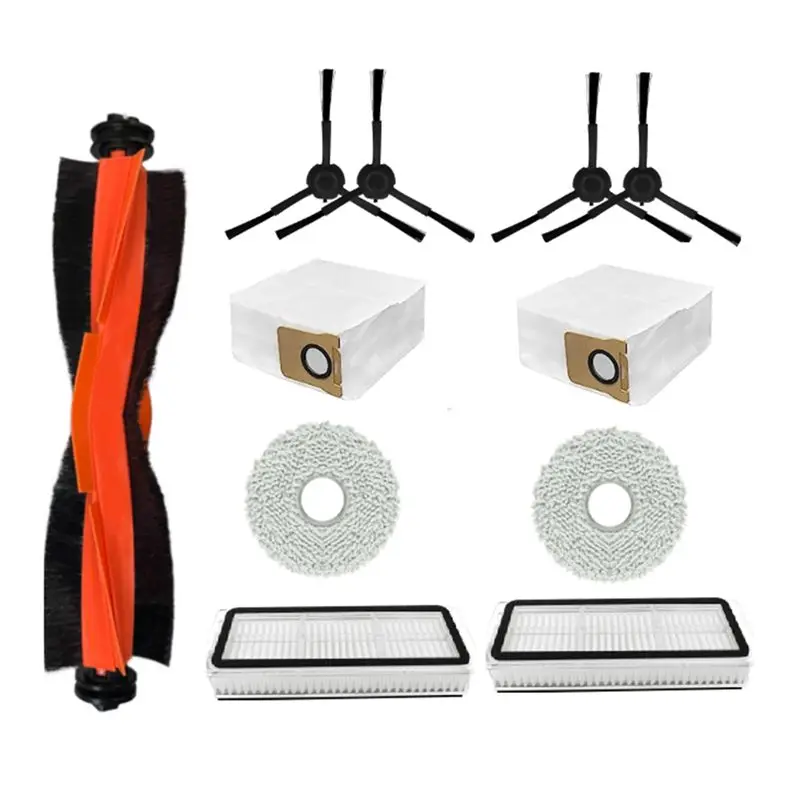 ABJI-1 Set Parts Accessories Fit For Dreame X20 Pro/X20 Pro Plus Robot Vacuum Cleaner Main Side Brush Dust Bag Mop Cloth Filter
ABJI-1 Set Parts Accessories Fit For Dreame X20 Pro/X20 Pro Plus Robot Vacuum Cleaner Main Side Brush Dust Bag Mop Cloth Filter