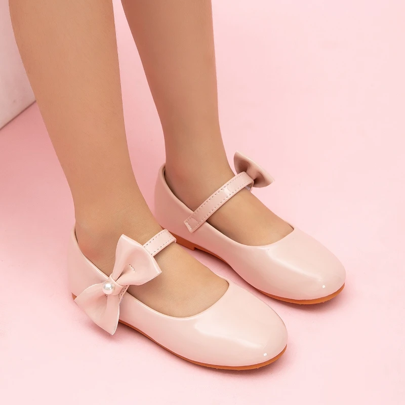 JGSHOWKITO Children Leather Shoes Princess Pink Bow Little Girl Dress Flat Shoes Non-slip Kids Mary Jane Shoes for Wedding Party
JGSHOWKITO Children Leather Shoes Princess Pink Bow Little Girl Dress Flat Shoes Non-slip Kids Mary Jane Shoes for Wedding Party