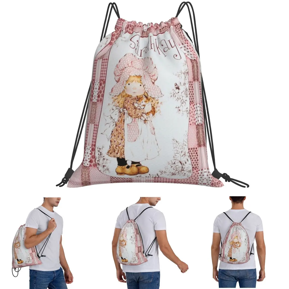 Sarah Kay Kitten Knitted Backpacks Multi-function Drawstring Bags Sports Bag Book Bags for Travel Students
Sarah Kay Kitten Knitted Backpacks Multi-function Drawstring Bags Sports Bag Book Bags for Travel Students
