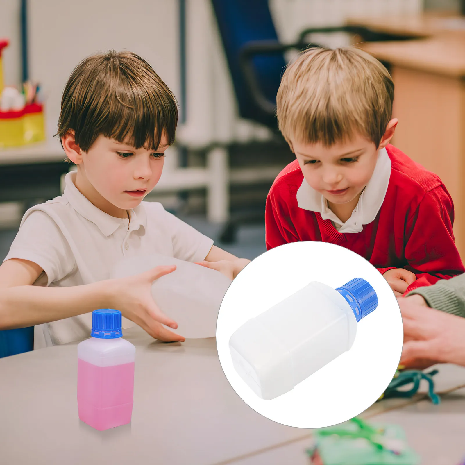 5 шт. пластиковых квадратных бутылок для лабораторных реагентов с широким горлышком, утолщенные контейнеры для хранения химических образцов, герметичные крышки
5 шт. пластиковых квадратных бутылок для лабораторных реагентов с широким горлышком, утолщенные контейнеры для хранения химических образцов, герметичные крышки