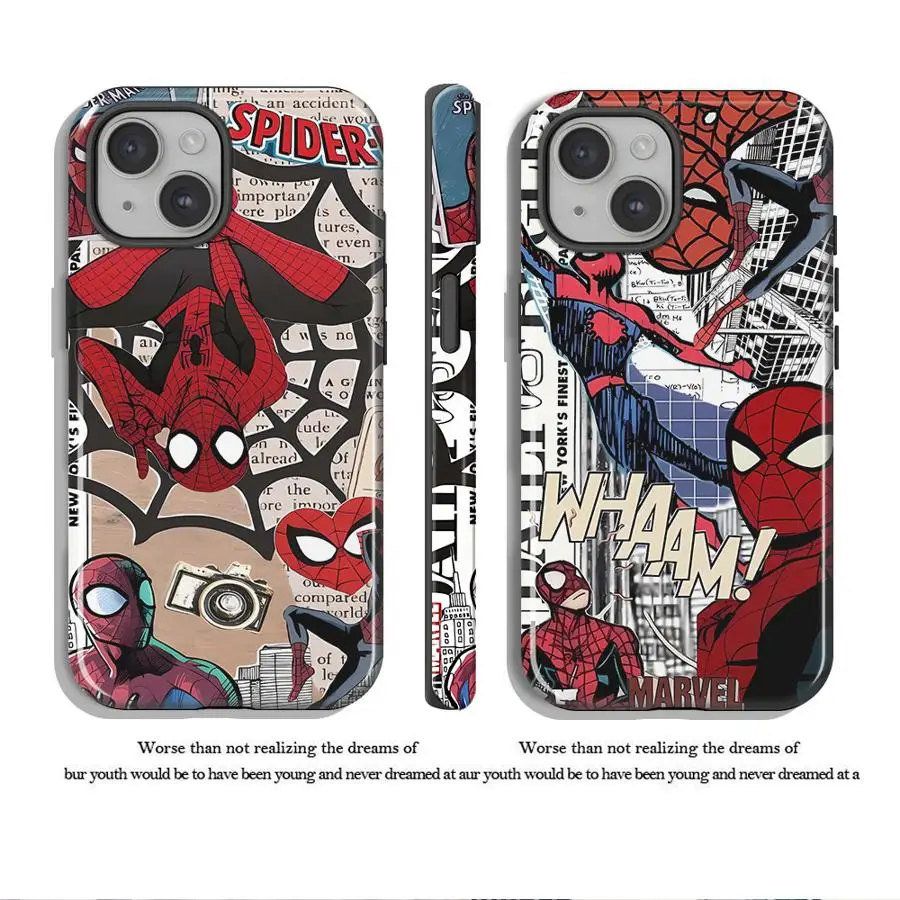 Phone Case for Apple iPhone 17 16 15 Air 11 XS XR 13 Pro Max 16e 12 Plus 14 Soft Cover Capa Cool Marvel Spider Man
Phone Case for Apple iPhone 17 16 15 Air 11 XS XR 13 Pro Max 16e 12 Plus 14 Soft Cover Capa Cool Marvel Spider Man