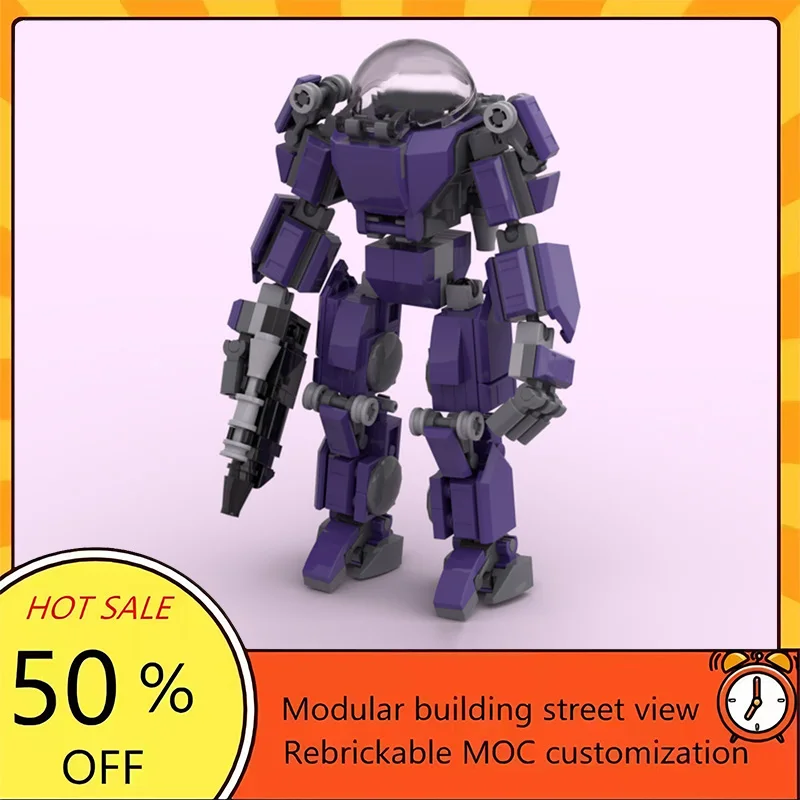 Набор из 183 деталей: Популярная модель космического боевого робота из фильма, конструктор MOC, модульные технологичные блоки, подарок на праздник, игрушка для сборки, детский набор
Набор из 183 деталей: Популярная модель космического боевого робота из фильма, конструктор MOC, модульные технологичные блоки, подарок на праздник, игрушка для сборки, детский набор