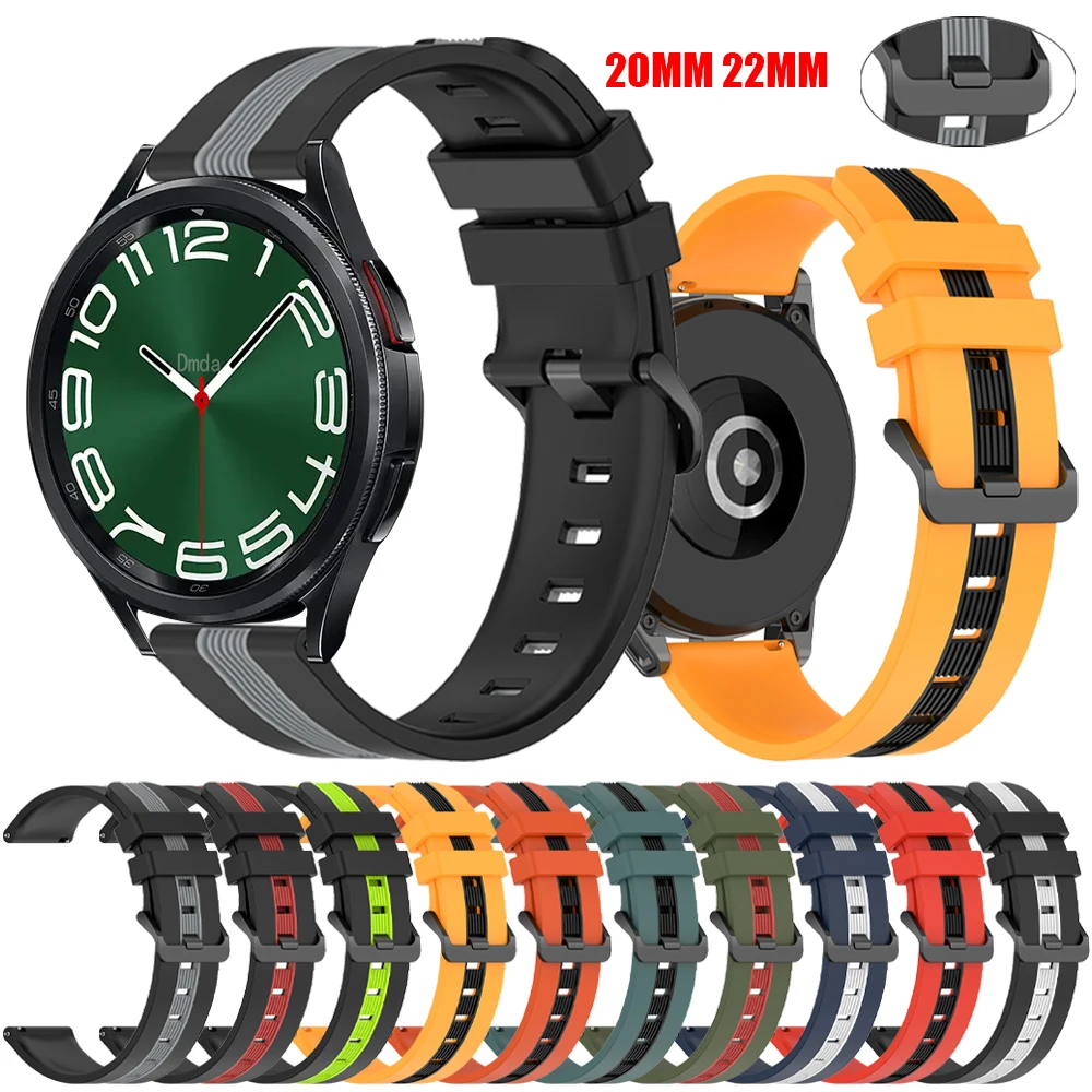 Ремешок силиконовый для Samsung Galaxy Watch 6 4 Classic, спортивный резиновый браслет для часов Samsung Galaxy Watch 6, 4, 47 мм, 46 мм, 43 мм, 45 мм, 40 мм, 44 мм, 20 22 мм
Ремешок силиконовый для Samsung Galaxy Watch 6 4 Classic, спортивный резиновый браслет для часов Samsung Galaxy Watch 6, 4, 47 мм, 46 мм, 43 мм, 45 мм, 40 мм, 44 мм, 20 22 мм