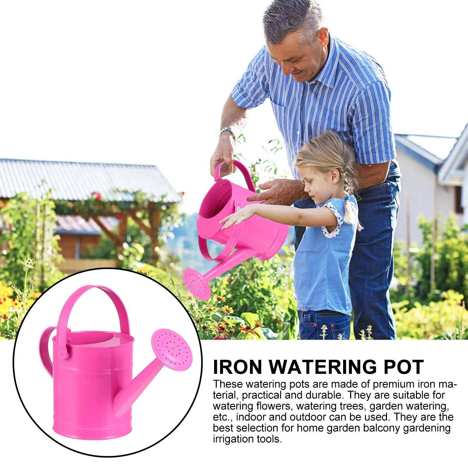 Premium Watering Can 2L Large Capacity Long Spout Durable Gardening Tool for Plants Iron Art Design Horticulture
Premium Watering Can 2L Large Capacity Long Spout Durable Gardening Tool for Plants Iron Art Design Horticulture