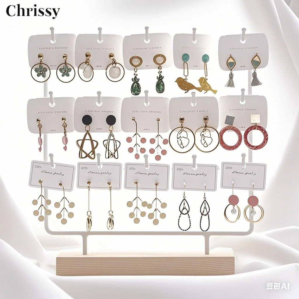 3 Tier 15 Hooks Earrings Display Stand Necklace Bracelet Pendant Earring Jewelry Storage Rack Counter Showcase Props
3 Tier 15 Hooks Earrings Display Stand Necklace Bracelet Pendant Earring Jewelry Storage Rack Counter Showcase Props