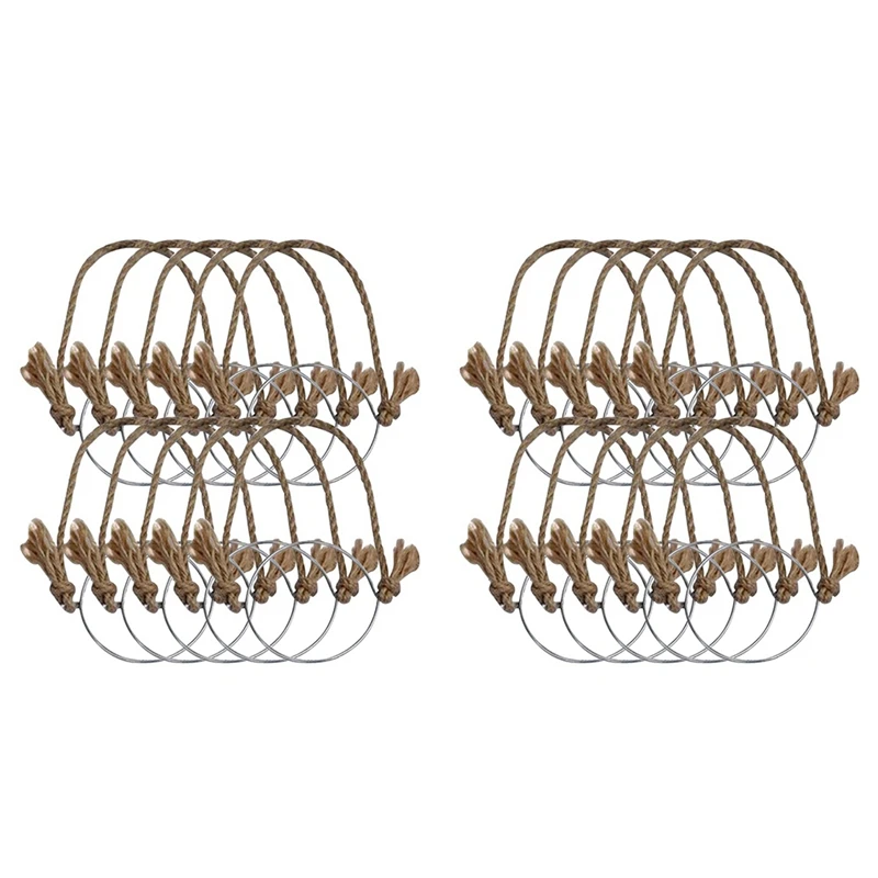Вешалки для каменной банки, льняные веревочные ручки для стеклянных банок с широким горлышком 70 мм, 20 шт., без банок
Вешалки для каменной банки, льняные веревочные ручки для стеклянных банок с широким горлышком 70 мм, 20 шт., без банок