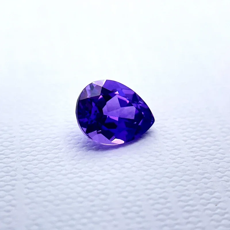 Top Pear Shape Purplish Blue Color Lab Grown Sapphire Wholesale For Diy Advanced Jewelry Rings Earrings Making With Certificate
Top Pear Shape Purplish Blue Color Lab Grown Sapphire Wholesale For Diy Advanced Jewelry Rings Earrings Making With Certificate