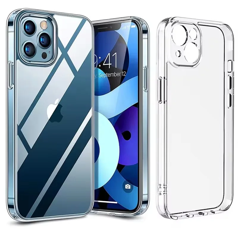 Clear Transparent Phone Case For Iphone 15 14 13 12 11 pro max Soft TPU Silicone iPhone 7 8 Plus X Xs Max XR Phone Bags Case
Clear Transparent Phone Case For Iphone 15 14 13 12 11 pro max Soft TPU Silicone iPhone 7 8 Plus X Xs Max XR Phone Bags Case