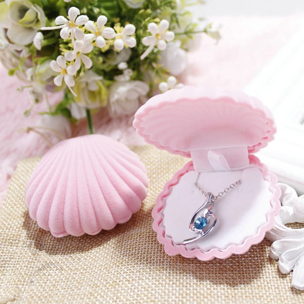 5pcs Shell Shaped Jewelry Box Lightweight Festive Earring Case Gift Holder Compact Storage High Quality Material Valentine
5pcs Shell Shaped Jewelry Box Lightweight Festive Earring Case Gift Holder Compact Storage High Quality Material Valentine