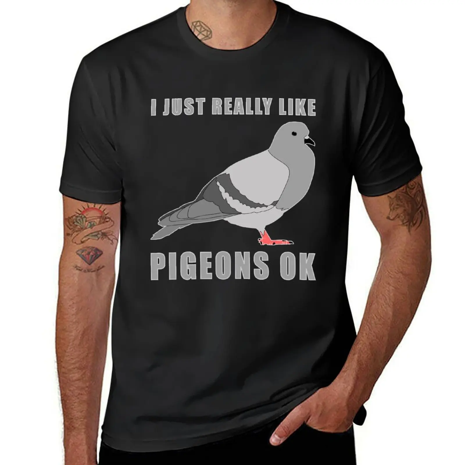 I Just Really Like Pigeons Ok T-Shirt Short sleeve tee graphics kawaii clothes tees Men's t shirts
I Just Really Like Pigeons Ok T-Shirt Short sleeve tee graphics kawaii clothes tees Men's t shirts