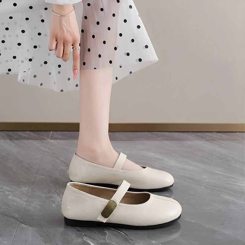 Women Comfort Flat Mary Janes Round Toe Single Strap Lightweight Outdoor Street Daily Walking Shoes
Women Comfort Flat Mary Janes Round Toe Single Strap Lightweight Outdoor Street Daily Walking Shoes