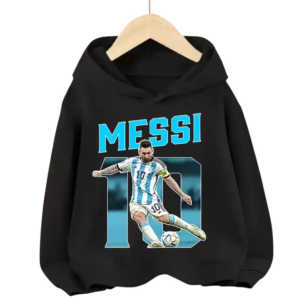 Hoodie Soccer Star Children's Clothing Boys Fashion Sweatshirt Girls Long Sleeve Casual Anime Coat Ages 3-12 Thermal Top Coat
Hoodie Soccer Star Children's Clothing Boys Fashion Sweatshirt Girls Long Sleeve Casual Anime Coat Ages 3-12 Thermal Top Coat