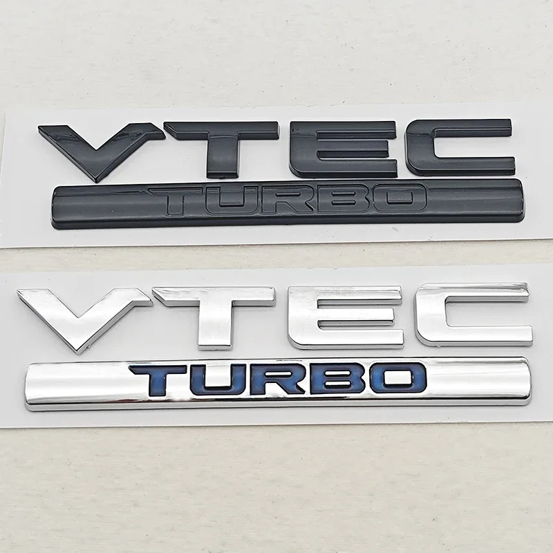 3D ABS Chrome Black Logo VTEC TURBO Car Rear Trunk Sticker Fender Emblem Decal Badge For Honda Civic Accord CRV Auto Accessories
3D ABS Chrome Black Logo VTEC TURBO Car Rear Trunk Sticker Fender Emblem Decal Badge For Honda Civic Accord CRV Auto Accessories