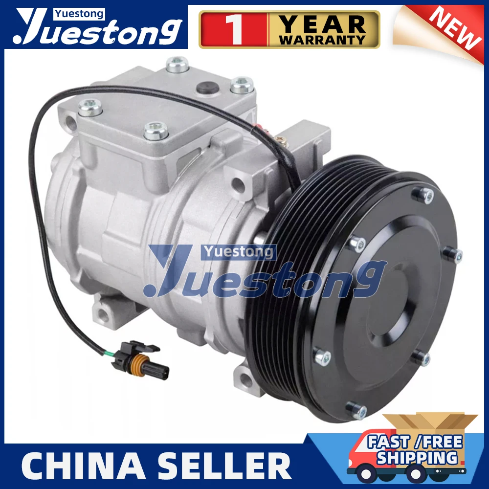For John Deere 10PA17C AC Compressor 447200-4933 447100-9790 447200-2525 4472002525 4471002381 4710441 SE501462
For John Deere 10PA17C AC Compressor 447200-4933 447100-9790 447200-2525 4472002525 4471002381 4710441 SE501462