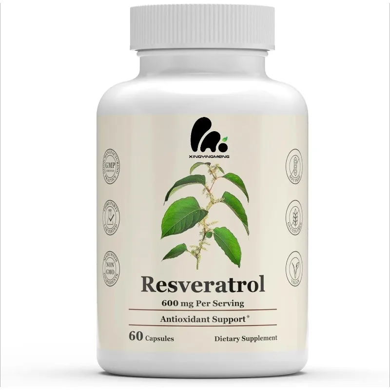 Resveratrol 600 мг веганская немеханическая вегетарианская капсула - поддерживает здоровое старение и общее здоровье, антиоксидант
Resveratrol 600 мг веганская немеханическая вегетарианская капсула - поддерживает здоровое старение и общее здоровье, антиоксидант