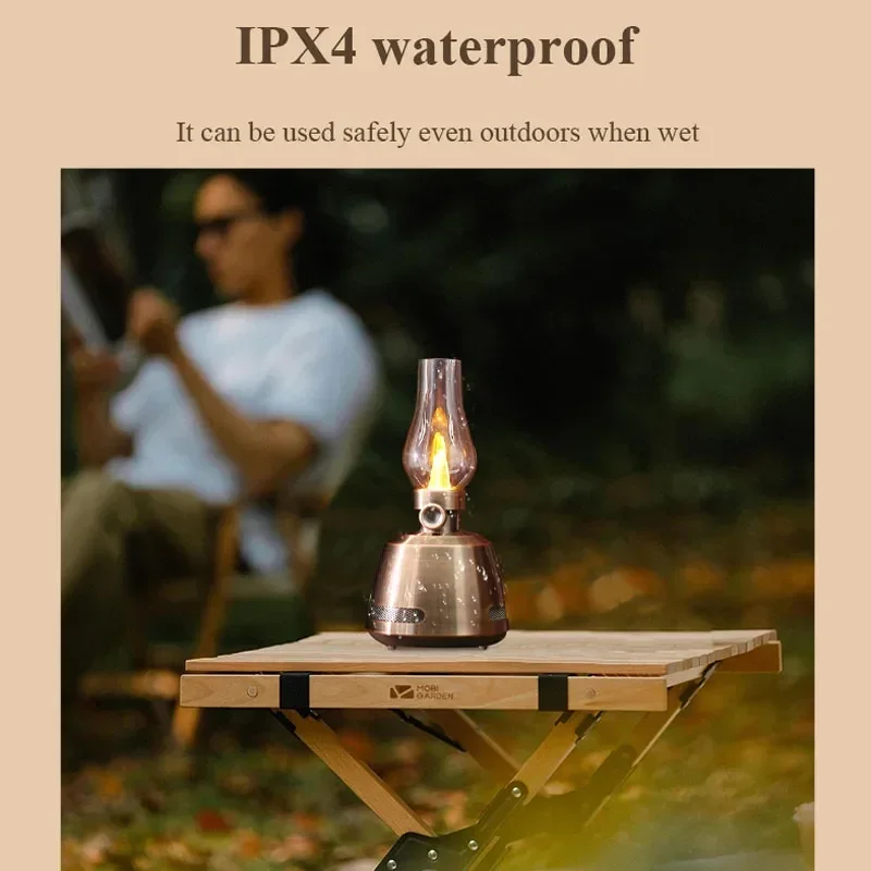 with Brightness Adjustment Rechargeable Home Deco Vintage Candle Light Sound Box Retro Music Soundbox Portable Bluetooth Speaker
with Brightness Adjustment Rechargeable Home Deco Vintage Candle Light Sound Box Retro Music Soundbox Portable Bluetooth Speaker