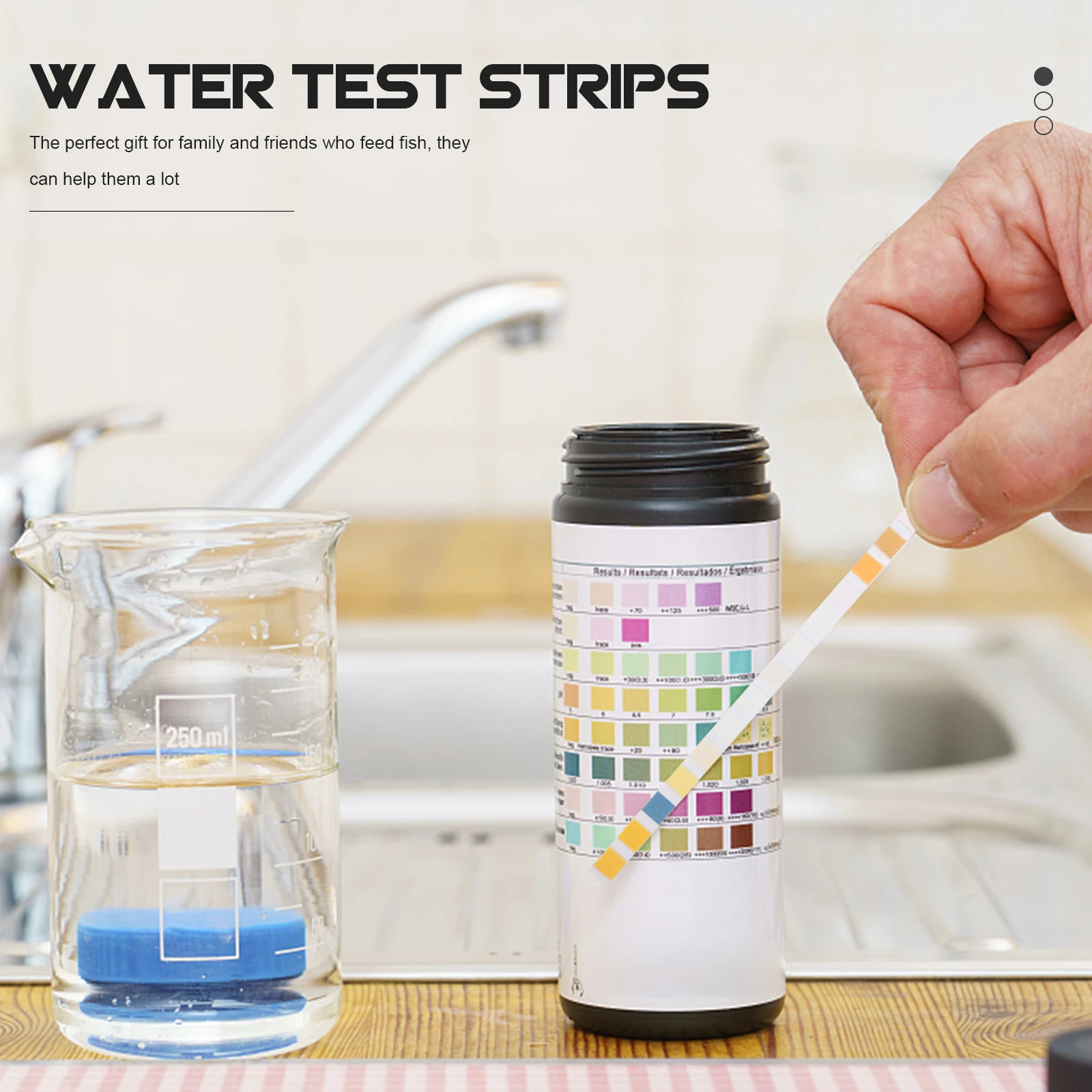 100pcs Water Quality Test Strips Hot Tub Drinking Testing Kit Hard Paper PH Meter Water Tester Instrument
100pcs Water Quality Test Strips Hot Tub Drinking Testing Kit Hard Paper PH Meter Water Tester Instrument