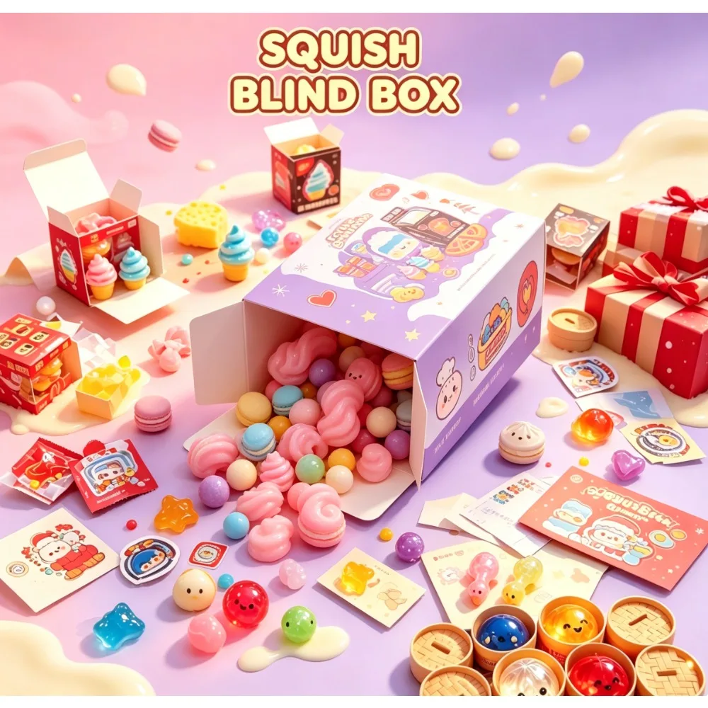 More than 100 varietiesMini squishyBlind box gift
More than 100 varietiesMini squishyBlind box gift
