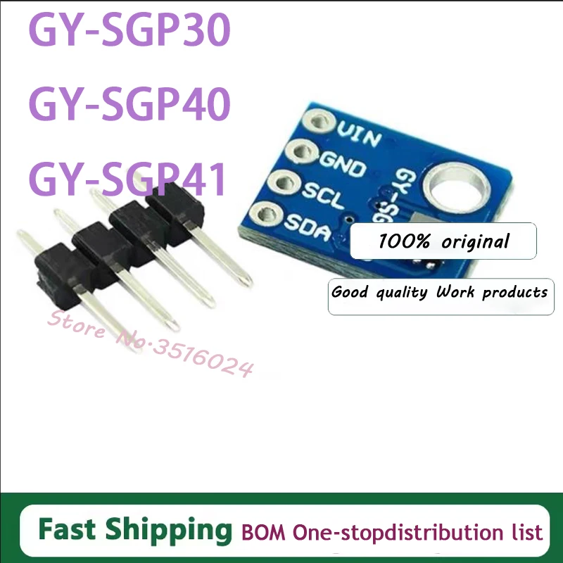 5 шт. GY-SGP30/SGP40/SGP41 датчик газа eco2 измерительный модуль формальдегида новый оригинальный
5 шт. GY-SGP30/SGP40/SGP41 датчик газа eco2 измерительный модуль формальдегида новый оригинальный