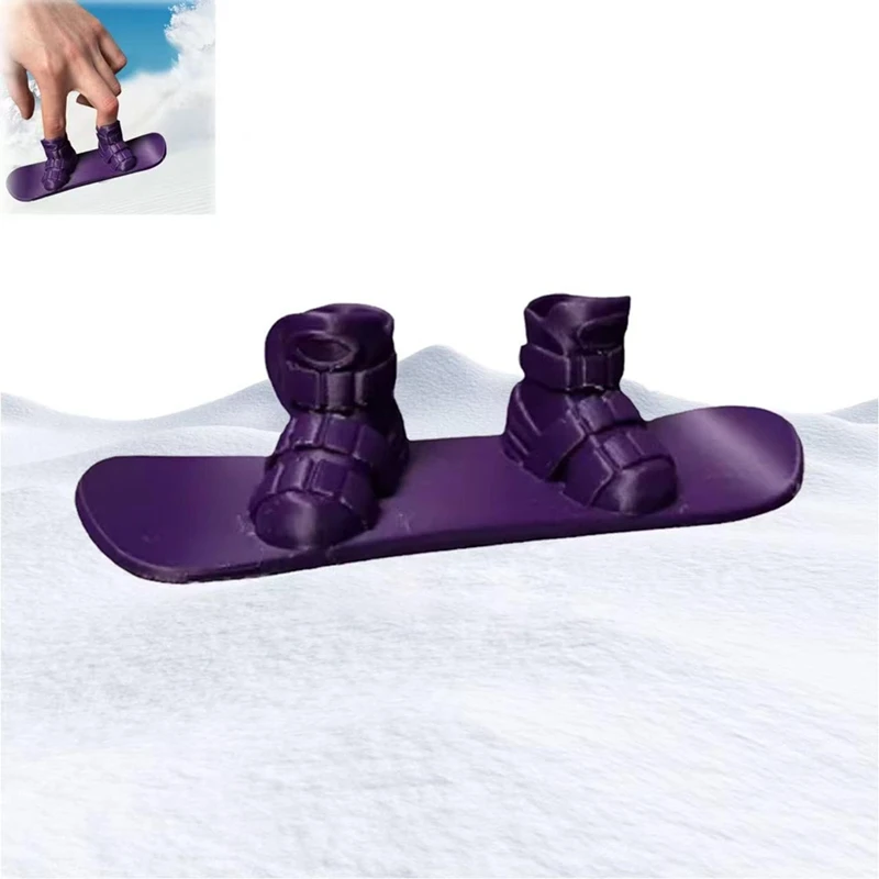 Mini Finger Snowboard, 3D Printed Finger Snow Board, Mini Skateboard Snow Board For Finger, Mini Skiing Toy Finger
Mini Finger Snowboard, 3D Printed Finger Snow Board, Mini Skateboard Snow Board For Finger, Mini Skiing Toy Finger