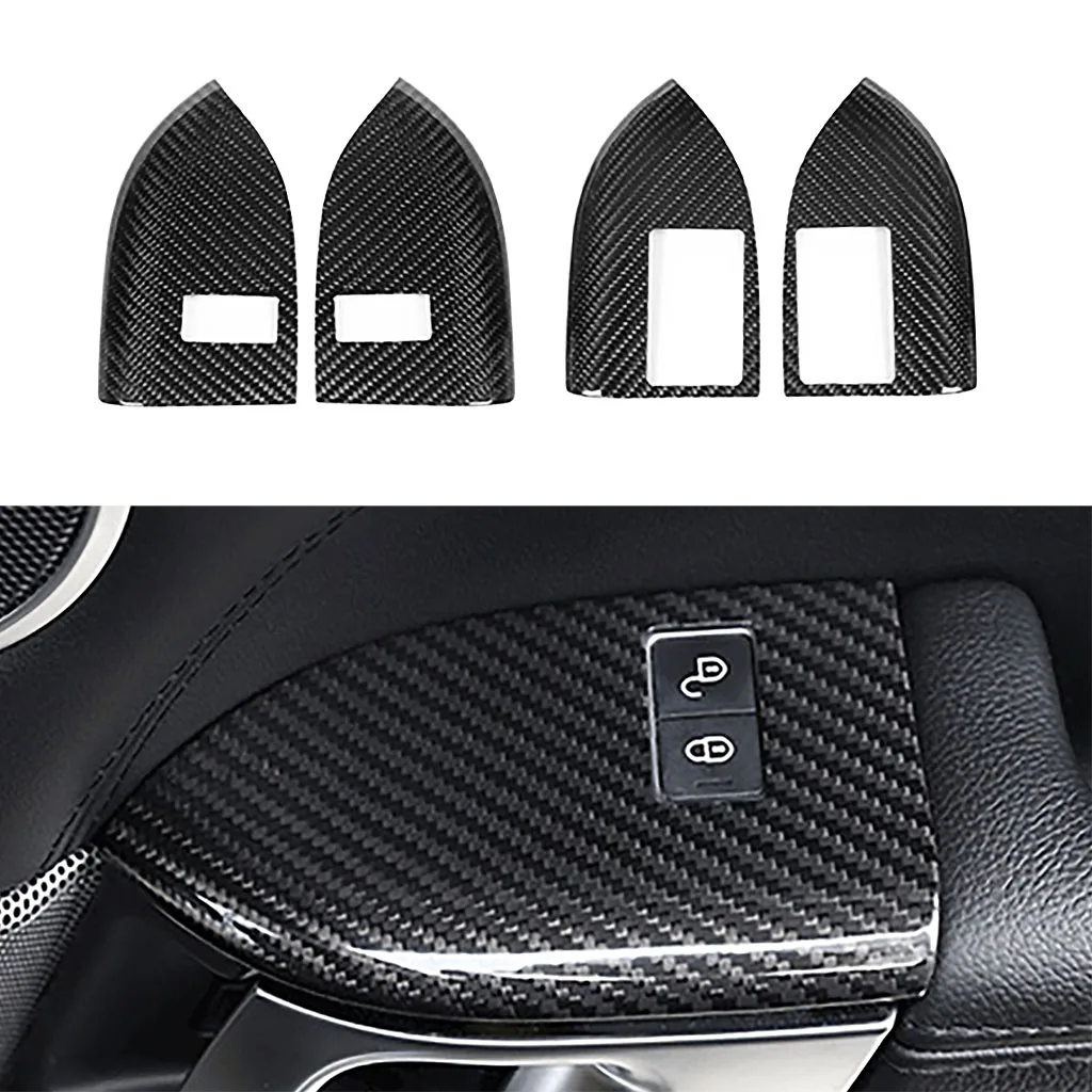 4Pcs Real Carbon Fiber Car Center Control Panel Steering Wheel Door Trim Sticker For Land Rover Range Rover Sport 2014-2020
4Pcs Real Carbon Fiber Car Center Control Panel Steering Wheel Door Trim Sticker For Land Rover Range Rover Sport 2014-2020