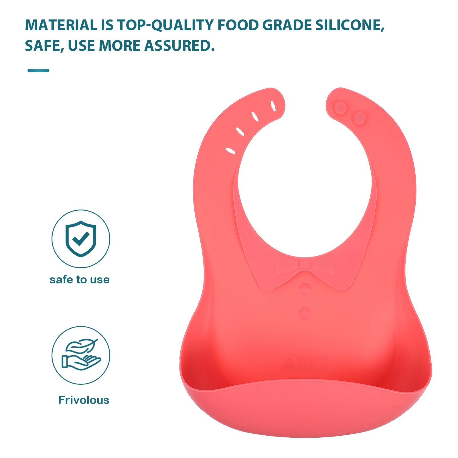 Silicone Bib Baby Feeding Toddler Pocket Catcher Water Proof Cartoon Food Grade Hygienic Easy Clean Durable Adjustable 
Silicone Bib Baby Feeding Toddler Pocket Catcher Water Proof Cartoon Food Grade Hygienic Easy Clean Durable Adjustable